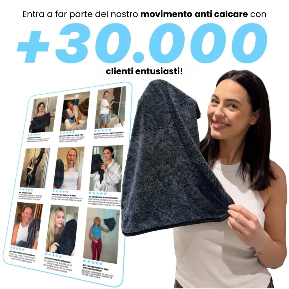 Panno in Microfibra Anti Calcare